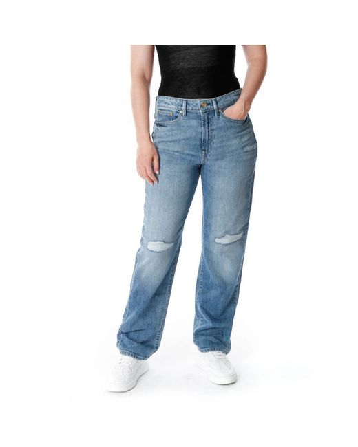 Denham Blue Straight Fit Jeans