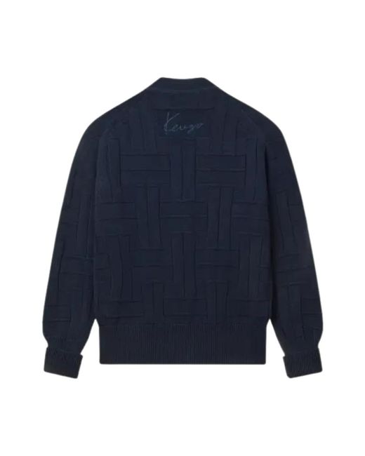 KENZO Truien & Vesten ,Blauw ,Blauwe Sweaters Voor Mannen in het Blue voor heren