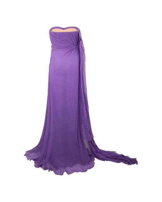 Alberta Ferretti Purple Gowns