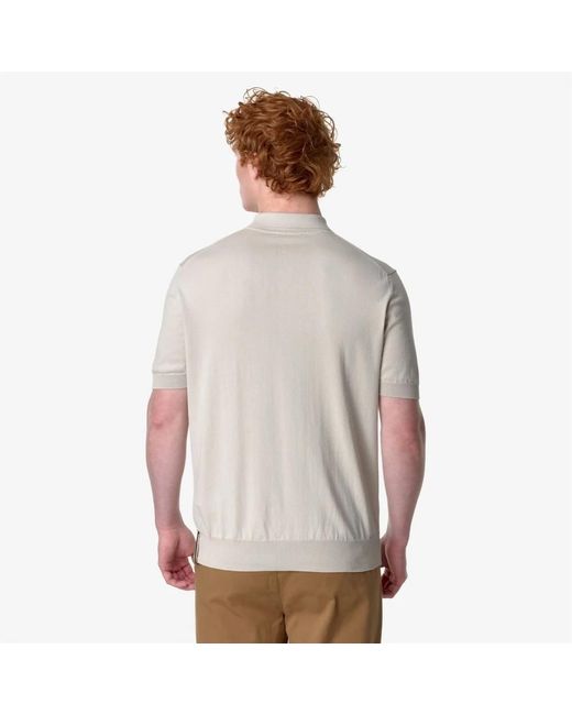 K-Way Gray Polo Shirts for men