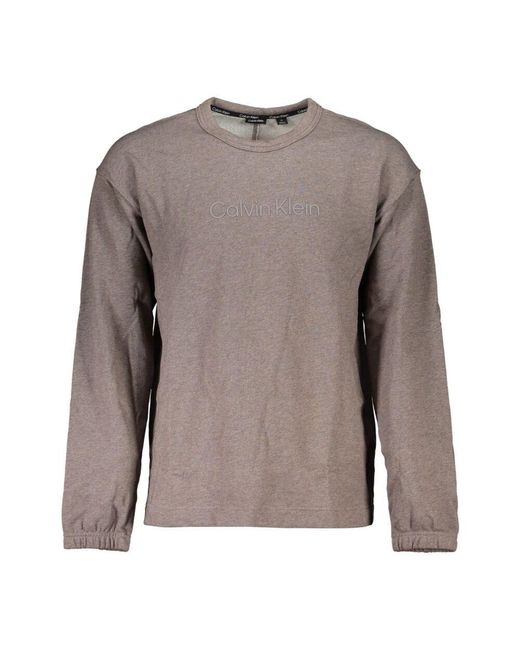 Calvin Klein Gray Sweatshirts for men