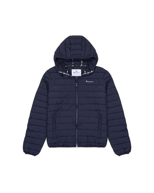 Aquascutum Blue Down Jackets for men