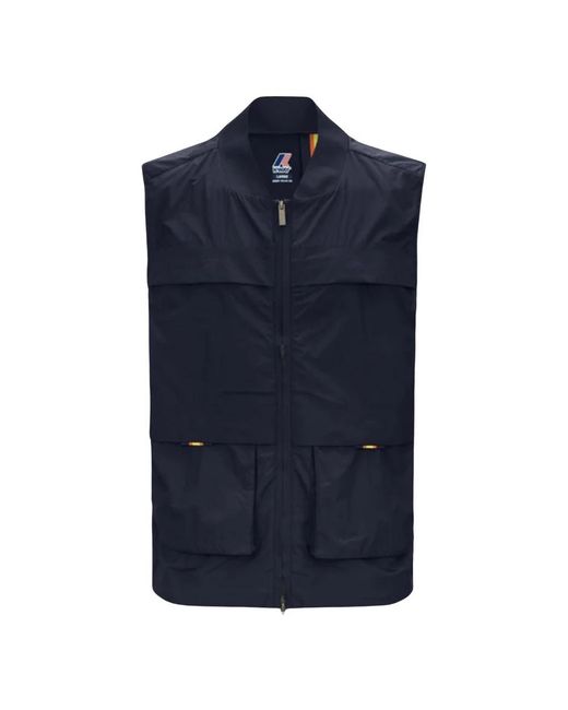 Vests K-Way pour homme en coloris Blue