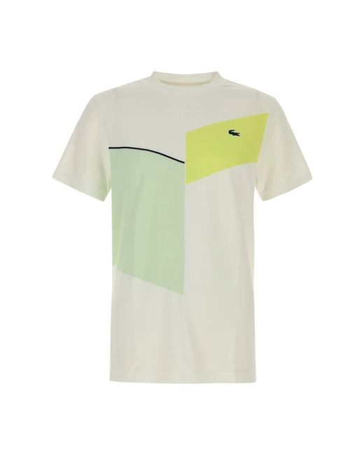 Lacoste Stilvolle T-Shirt Kollektion in Green für Herren