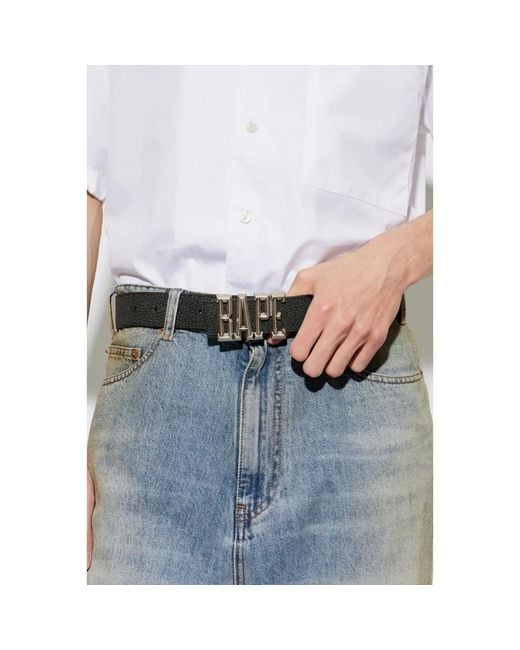 Belts di A Bathing Ape in Black da Uomo