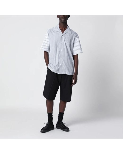 Jil Sander White Short Sleeve Shirts for men