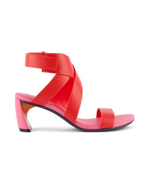 United Nude Red High Heel Sandals