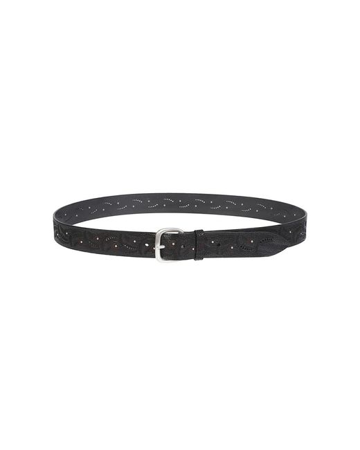 Orciani Black Belts for men