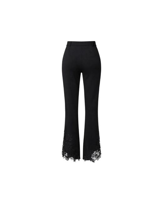 Ermanno Scervino Black Schmal Geschnittene Hose