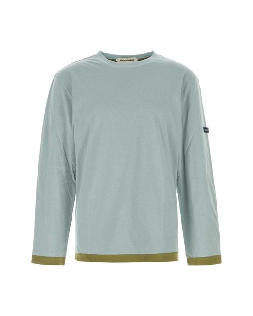 NAMACHEKO Blue Long Sleeve Tops for men