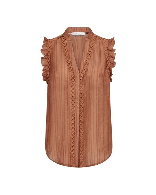 co'couture Blouses in het Brown