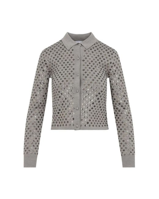 Max Mara Gray Cardigans