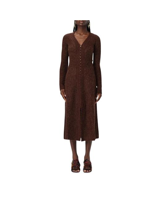 Knitted Dresses Cult Gaia en coloris Brown