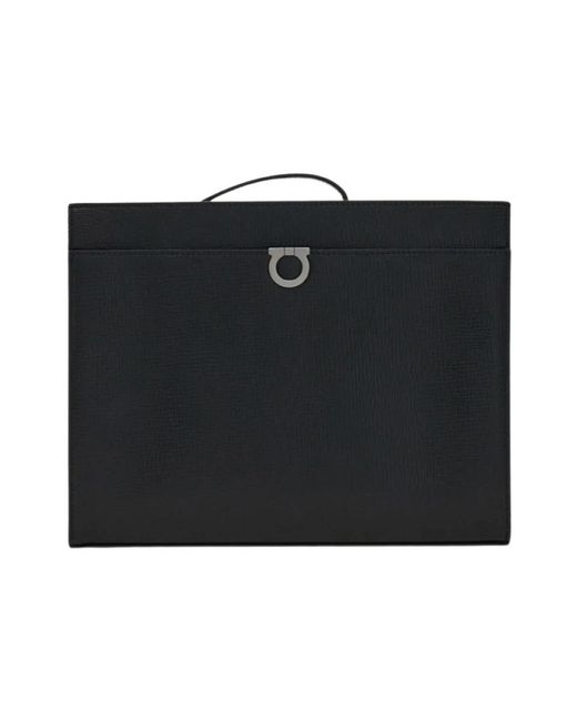 Ferragamo Black Laptop Bags & Cases for men