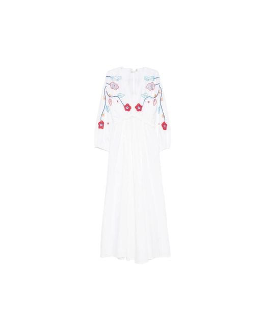 Forte_forte White Maxi Dresses