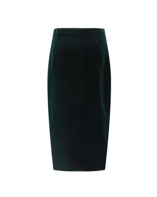 Saint Laurent Black Midi Skirts