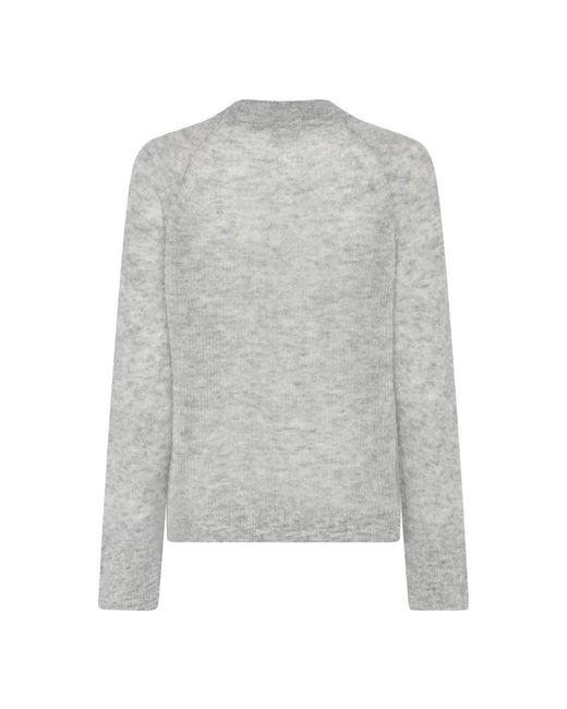 Bruuns Bazaar Fluffybbama Knit in het Gray