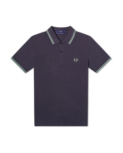 Fred Perry Polo M12 in het Blue voor heren