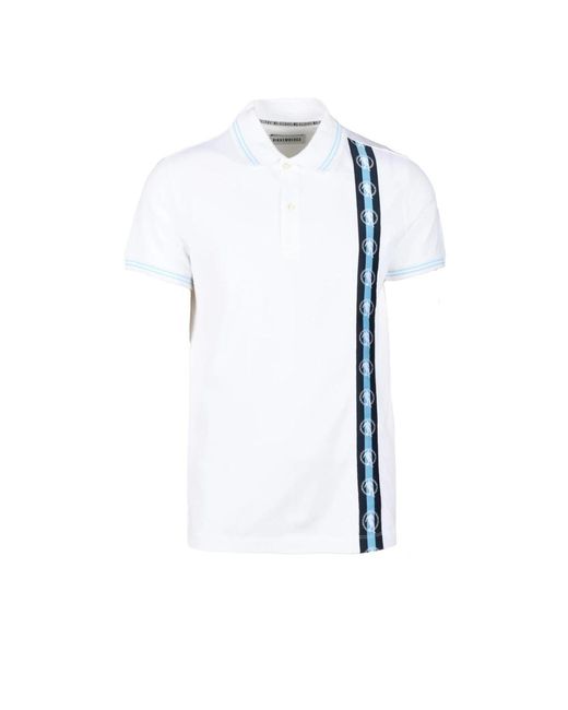 Bikkembergs Blue Polo Shirts for men