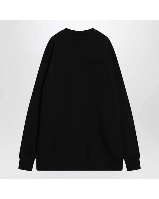 Rick Owens Black Sweatshirts for men