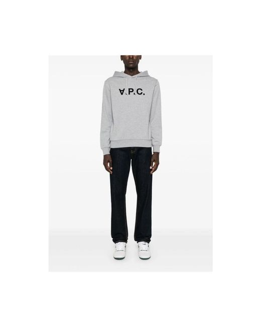 A.P.C. Gray Hoodies