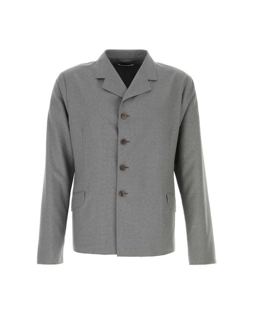 Jil Sander Gray Light Jackets for men