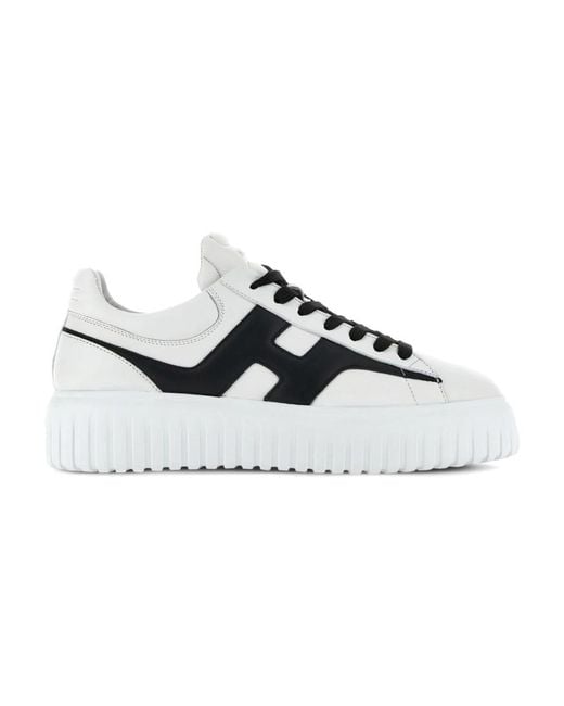 Hogan H Stripes Sneakers in het White voor heren