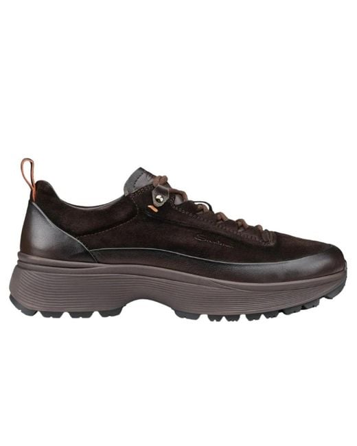 Santoni Easy Bounce Mountain in het Brown voor heren
