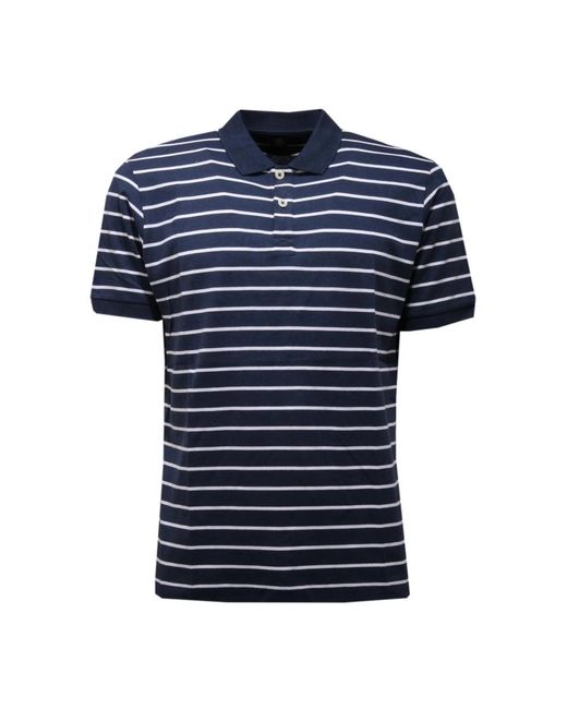 Eleventy Tops ,Blauw ,Katoen Katoenen T-Shirt in het Blue voor heren