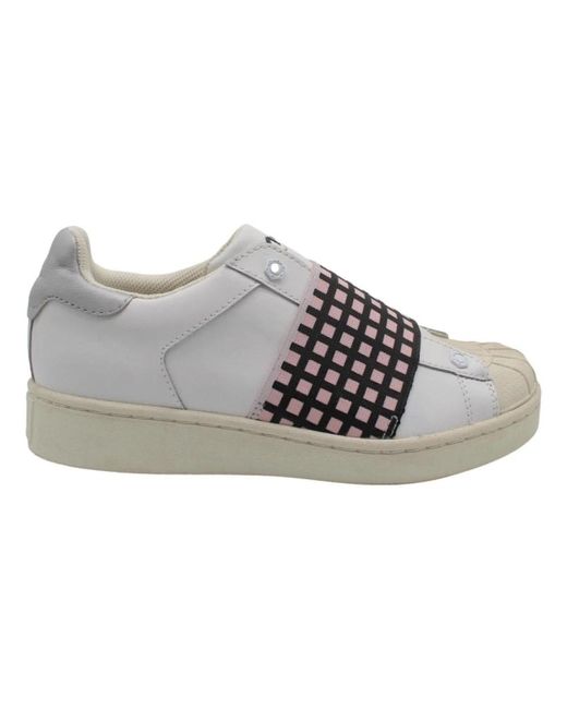 Sneakers bianche rosa per donne di MOA in Gray da Uomo