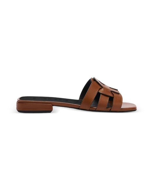 Furla Brown Sliders