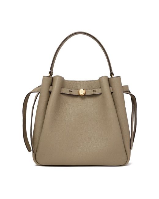 Tory Burch Gray Bucket Bags