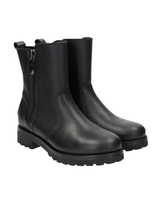 Panama Jack Halbhohe Stiefel in Black für Herren