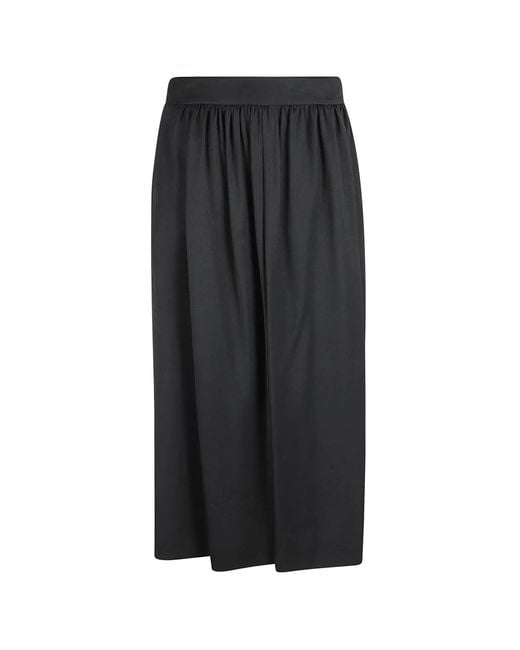 Midi Skirts Moschino de color Black