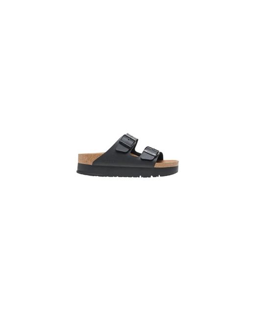 Birkenstock Black Sliders