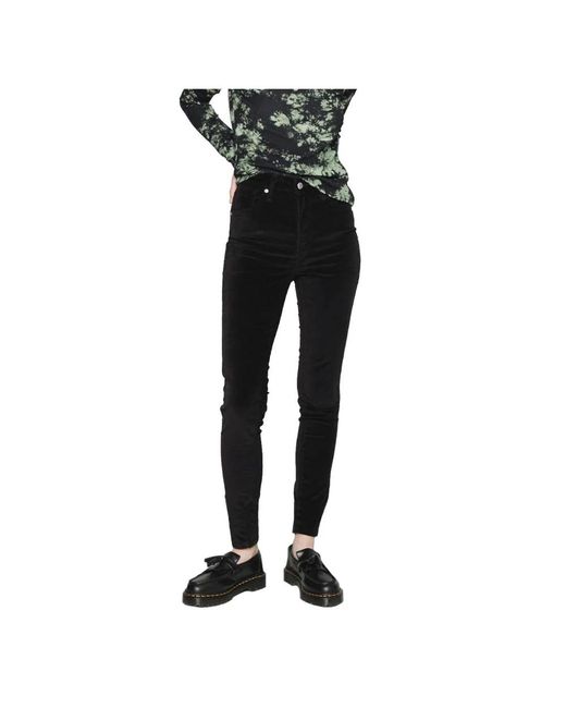 Levi's Jeans ,Zwart ,Katoen Mile High Super Skinny Broek in het Black