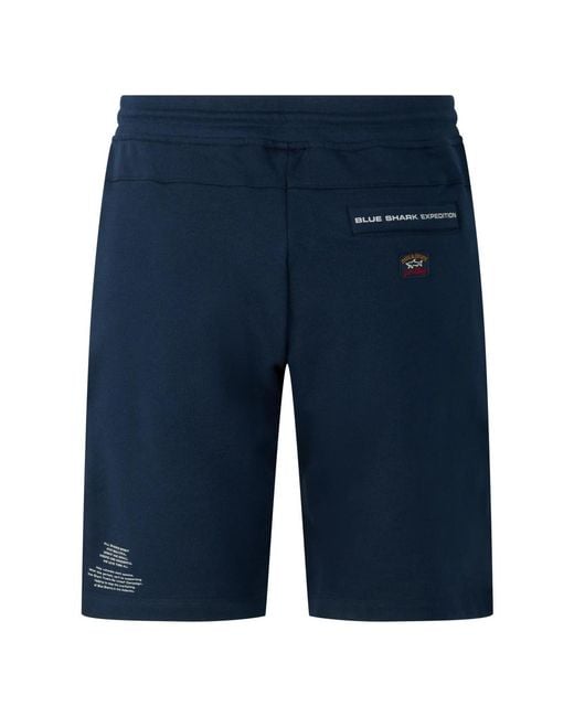 Paul & Shark Blue Casual Shorts for men