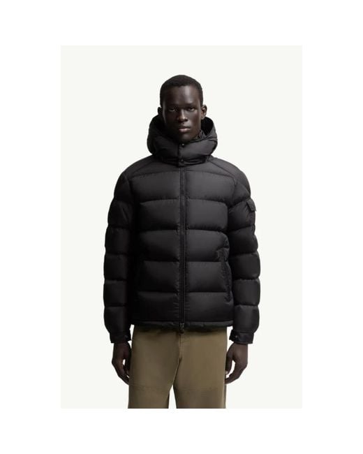 Moncler Black Down Jackets for men