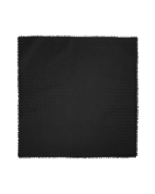 Saint Laurent Black Scarves