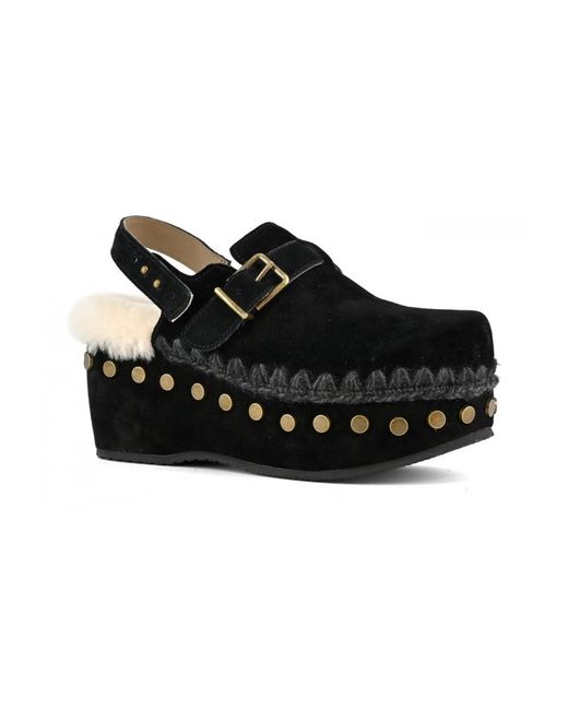 Mou Black Pumps