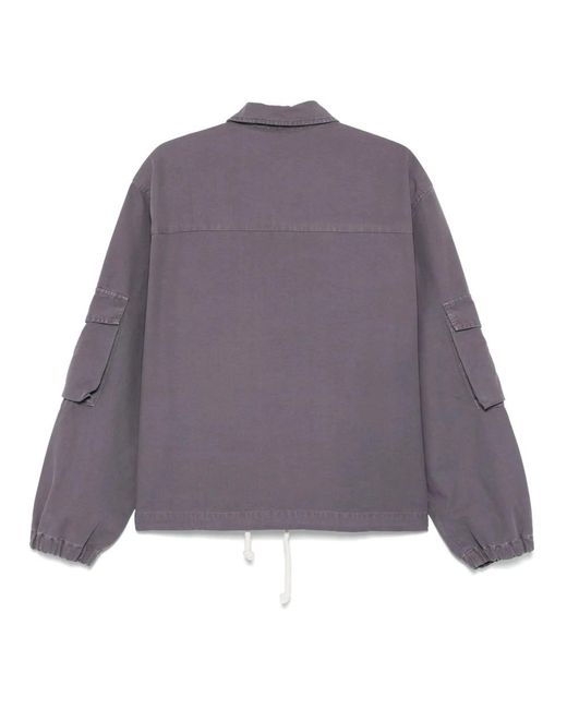 Light Jackets Paura de hombre de color Gray