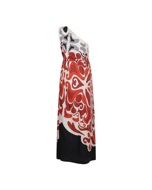Midi Dresses LaDoubleJ de color Red