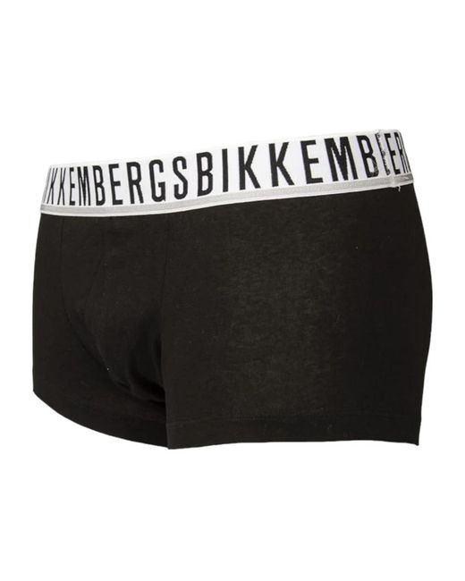 Bikkembergs Ondergoed ,Zwart ,Katoen Boxershorts Set in het Black voor heren