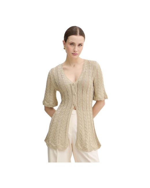 Cardigans Twinset en coloris Natural