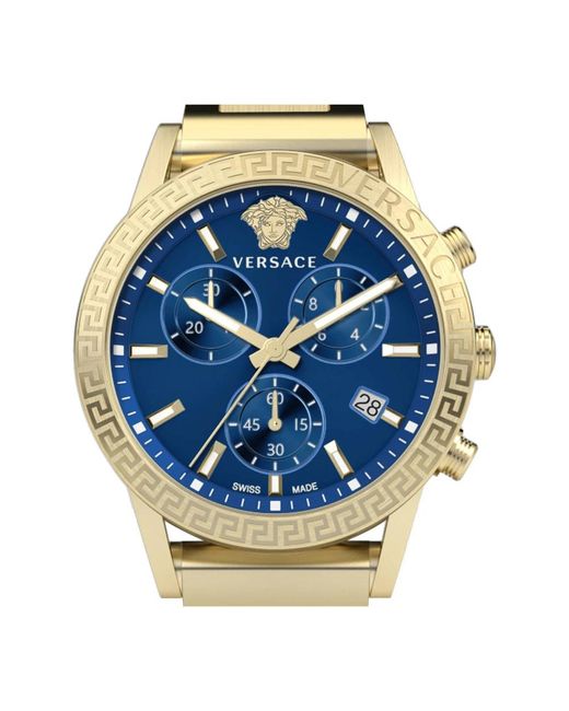 Versace Metallic Versce armbanduhr sport tech chronograph 40 mm vekb00722