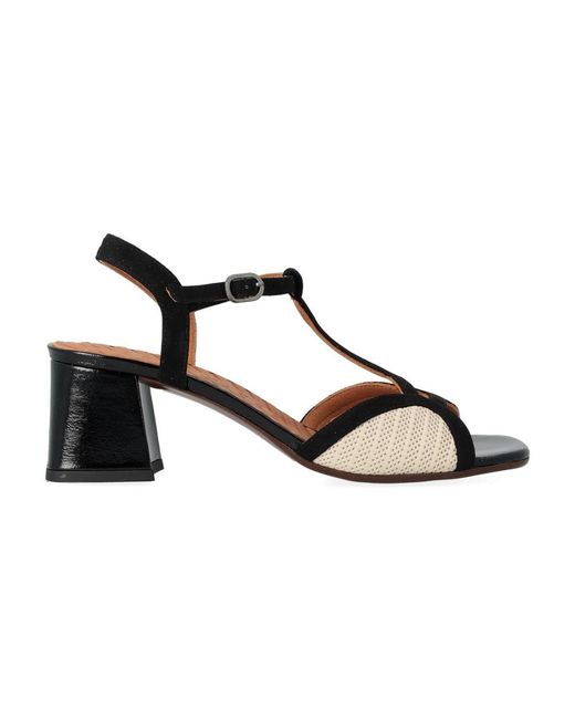Chie Mihara Black High Heel Sandals