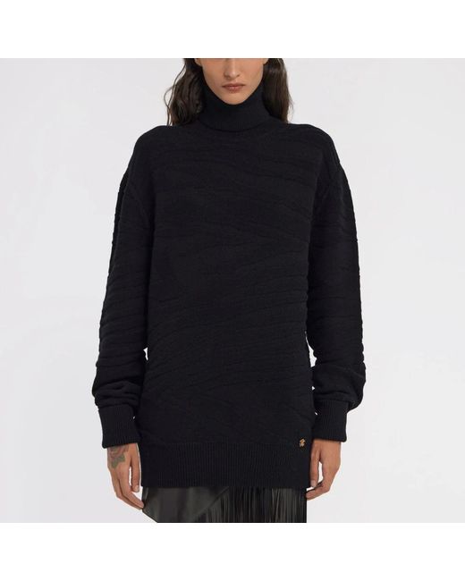 Roberto Cavalli Black Turtlenecks