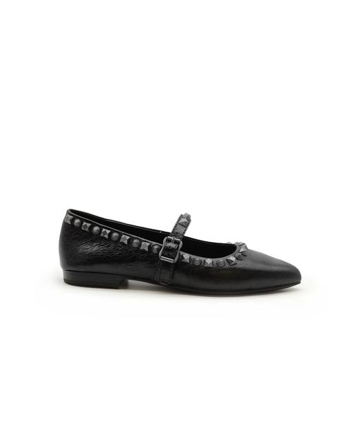 Ash Black Ballerina Shoes