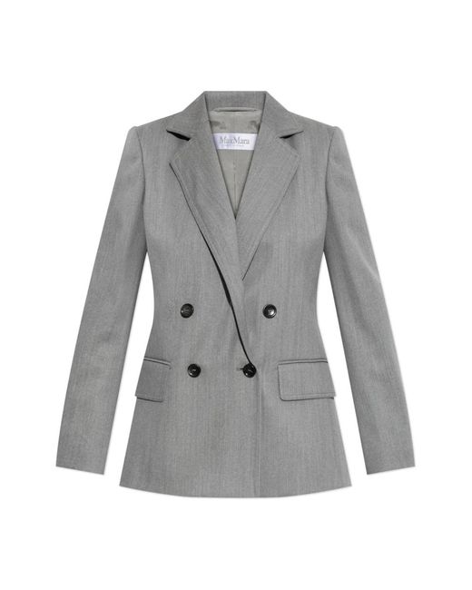 Max Mara Blazer Locarno in het Gray