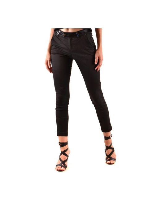Jacob Cohen Black Slim-Fit Trousers